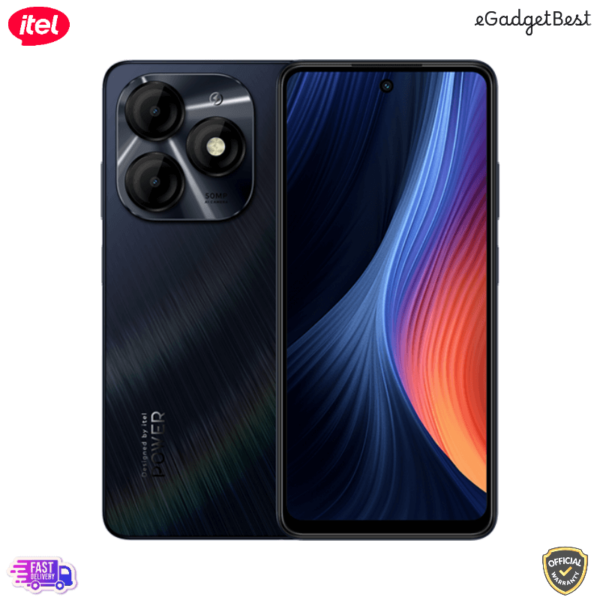 Itel P55 Moonlit Black